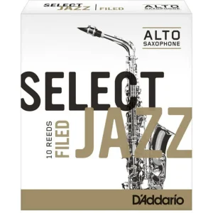 Palheta Saxofone Alto D’Addario Select Jazz Filed