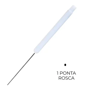 Kit 10 Agulhas com Ponteiras para Dermografo Realeza — Rainha da Micro