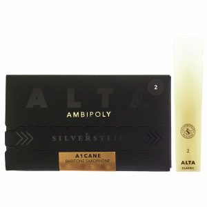 Palheta Saxofone Barítono Silverstein Alta Ambipoly A1 Cane