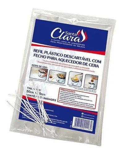 REFIL PLASTICO DESCARTAVEL PROTETOR TERMOCERA C1116- SANTA CLARA - Image 2