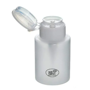 DOSADOR ACETONA SIMPLES TRANSPARENTE 150ML- COD 1123 SANTA CLARA