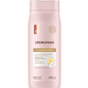 LOÇAO HIDRATANTE CORPORAL COLAGENO – 200ML HIDRAMAIS