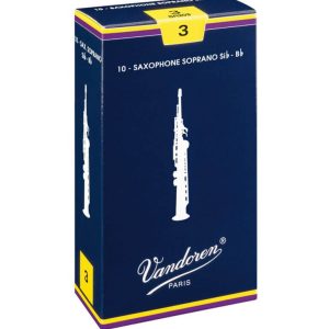 Palheta Saxofone Soprano Vandoren Tradicional