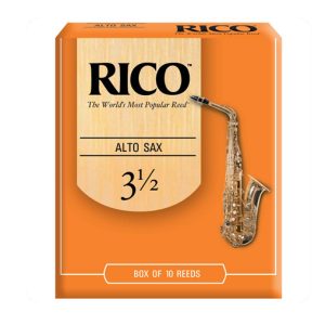Palheta Saxofone Alto D’Addario Rico Orange Box