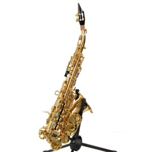 Saxofone Soprano Curvo Wisemann DSS-C300